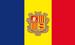 bandera de andorra